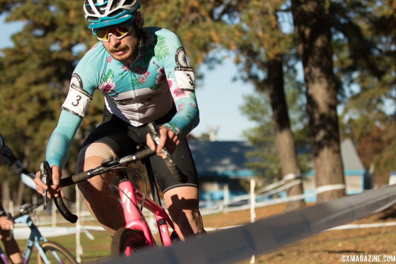 Scott Smith scored his first win of the year on Sunday. 2018 Really Rad Festival of Cyclocross Day 2. © Angelica Dixon