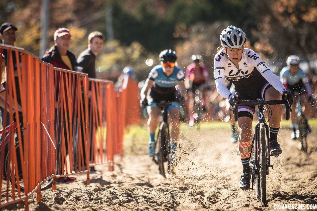 Crystal Anthony is on a roll after Really Rad last weekend. 2018 Really Rad Festival of Cyclocross Day 2. © Angelica Dixon