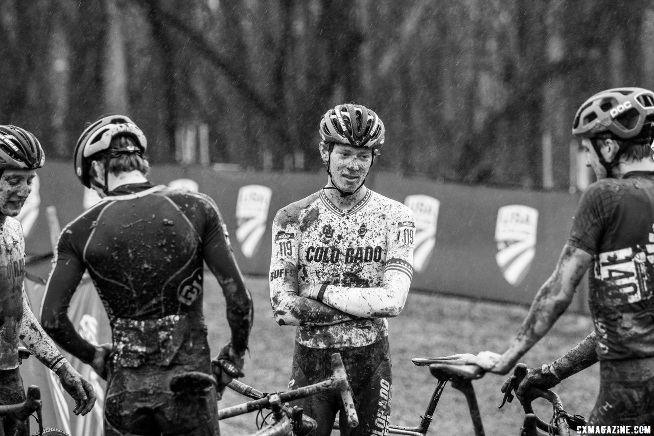 One option for figuring out what you should work on is asking your competitors. Collegiate Club Men. 2018 Cyclocross National Championships, Louisville, KY. © A. Yee / Cyclocross Magazine