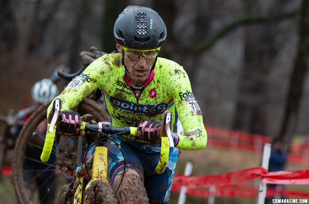 Molly Cameron fought hard but ultimately finished in 6th. Singlespeed Men. 2018 Cyclocross National Championships, Louisville, KY. © A. Yee / Cyclocross Magazine