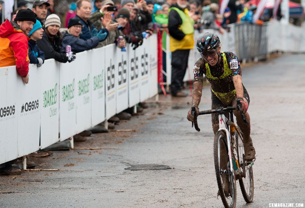 Last we saw Sarah Sturm, she was winning Singlespeed Nationals. Singlespeed Women. 2018 Cyclocross National Championships, Louisville, KY. © A. Yee / Cyclocross Magazine