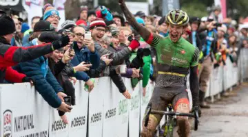 Spencer Petrov ran away with a win at U23 Nats. U23 Men. 2018 Cyclocross National Championships, Louisville, KY. © A. Yee / Cyclocross Magazine