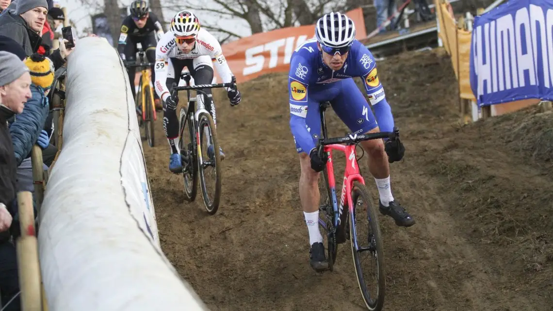 Zdenek Stybar kicked off his short cyclocross season at Zolder. 2018 World Cup Heusden-Zolder. © B. Hazen / Cyclocross Magazine