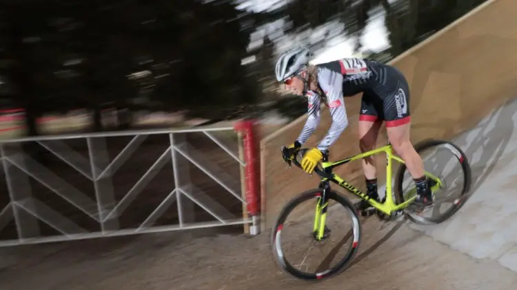 Melissa Barker took an impressive win on Thursday. Masters Women 40-44. 2018 Cyclocross National Championships, Louisville, KY. © A. Yee / Cyclocross Magazine