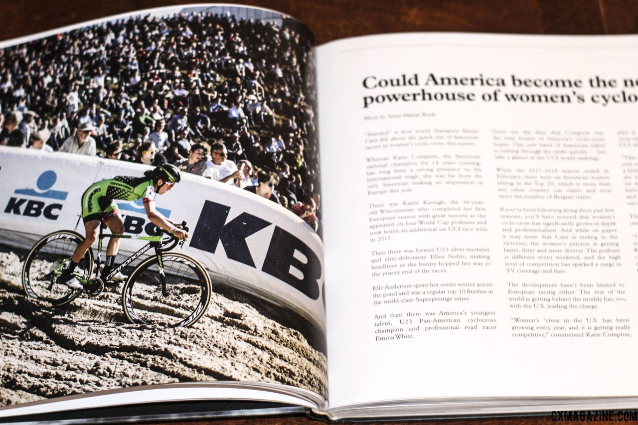 Hamvas' book blends stories with photos. © Cyclocross Magazine