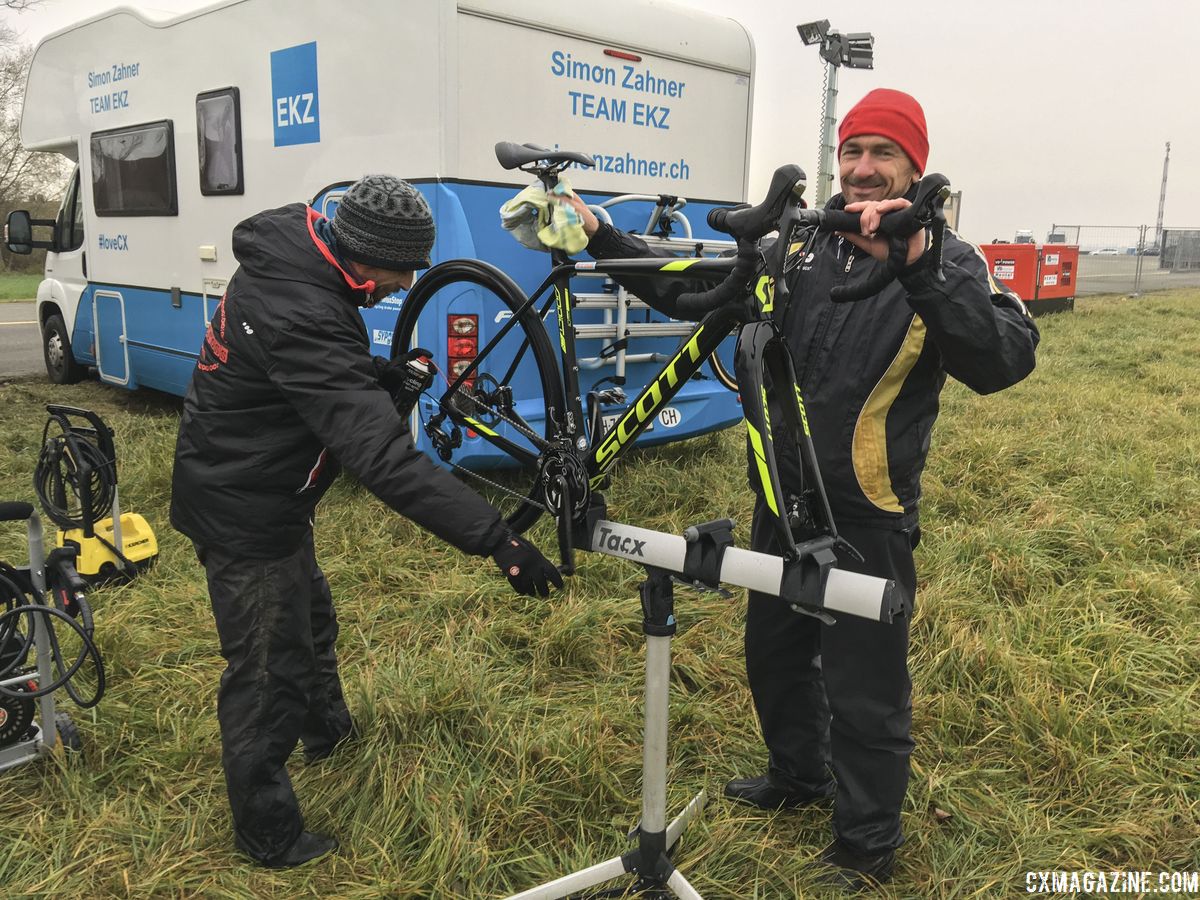 Cyclocross Custom has proven a good partner during Coogan Cisek's Euro adventures. Corey Coogan Cisek Rider Diary. © C. Coogan Cisek