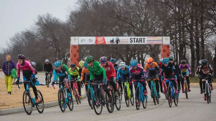 Who will avoid the ruts and show some guts? The Elite Women are off. 2018 Ruts n Guts Day 1. © B. Bickerstaff