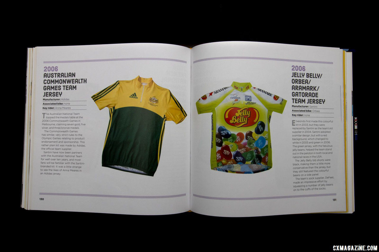 If you're into pro kits, The Art of the Jersey will offer hours of reminiscing and add color to your coffee table. Gift ideas for cyclists and cyclocrossers. © Cyclocross Magazine