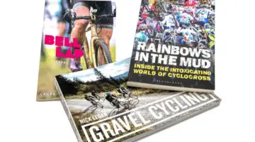 Get your cyclocross and gravel fix with the Bell Lap, Rainbows in the Mud, and Gravel Cycling books. Gift ideas for cyclists and cyclocrossers. © Cyclocross Magazine