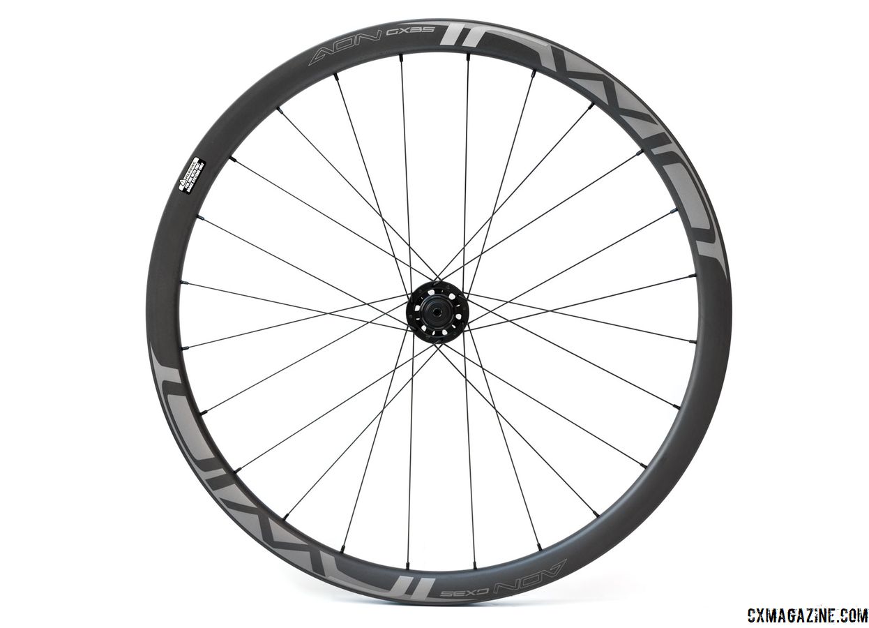 Irwin AON GX 35 Carbon Tubeless Clincher Wheelset. © C. Lee / Cyclocross Magazine