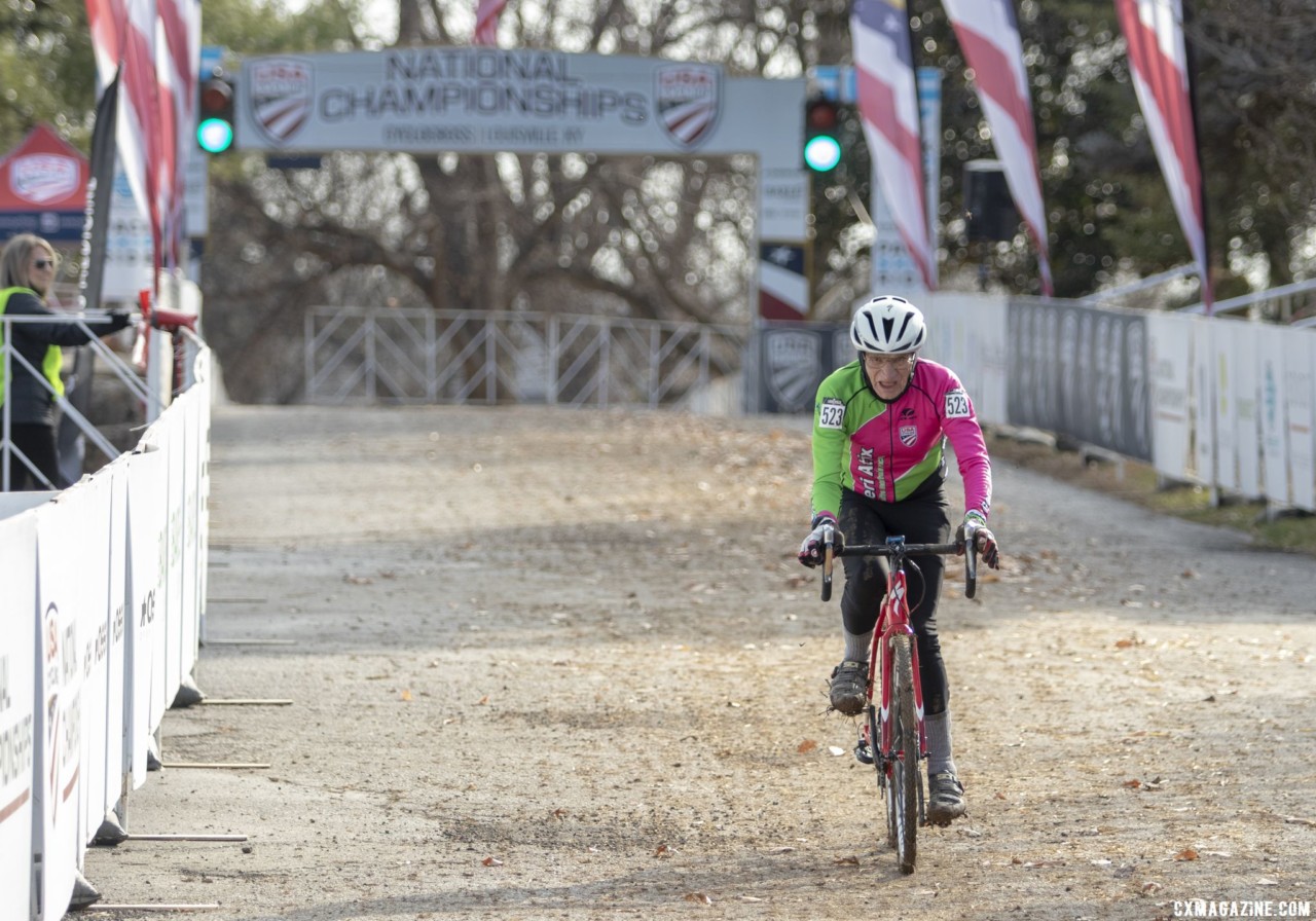 Masters Men 70+. 2018 Cyclocross National Championships, Louisville, KY. © A. Yee / Cyclocross Magazine