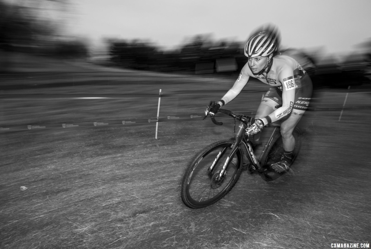 Rebecca Gross raced 47 times this cyclocross season. Masters Women 35-39. 2018 Cyclocross National Championships, Louisville, KY. © A. Yee / Cyclocross Magazine