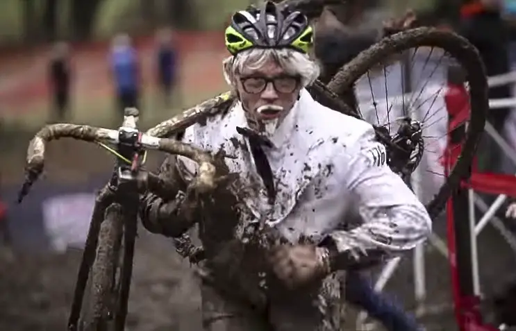 Colonel Sanders made an appearance. photo: Cyclocross Television