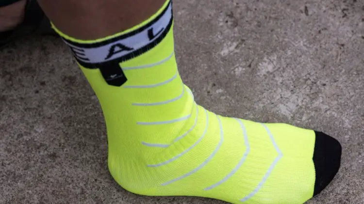 We liked the Road Thin model for 'cross. Waterproof socks, 2018 gift guide. © Cyclocross Magazine