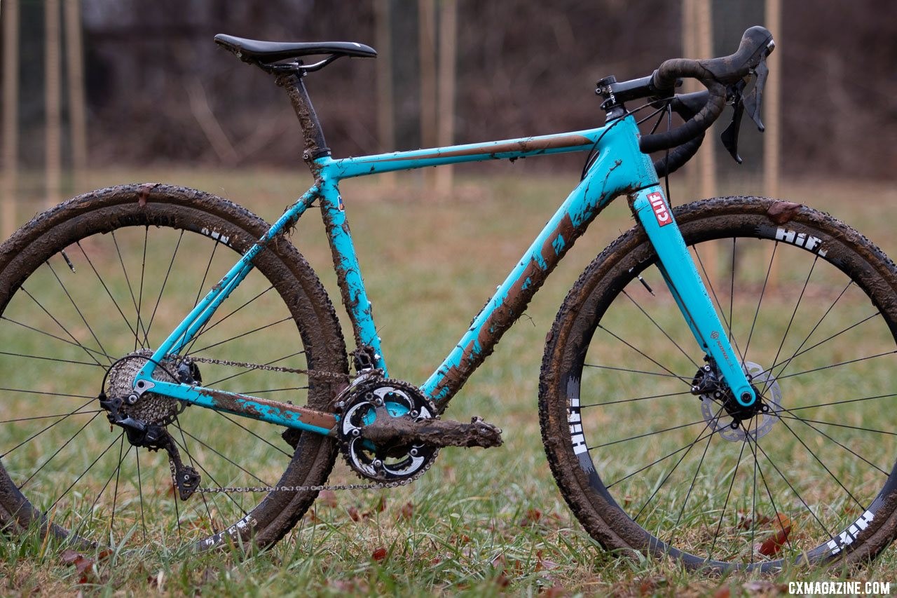 Clara Honsinger's Kona Major Jake cyclocross bike. 2018 Cyclocross National Championships, Louisville, KY. © A. Yee / Cyclocross Magazine