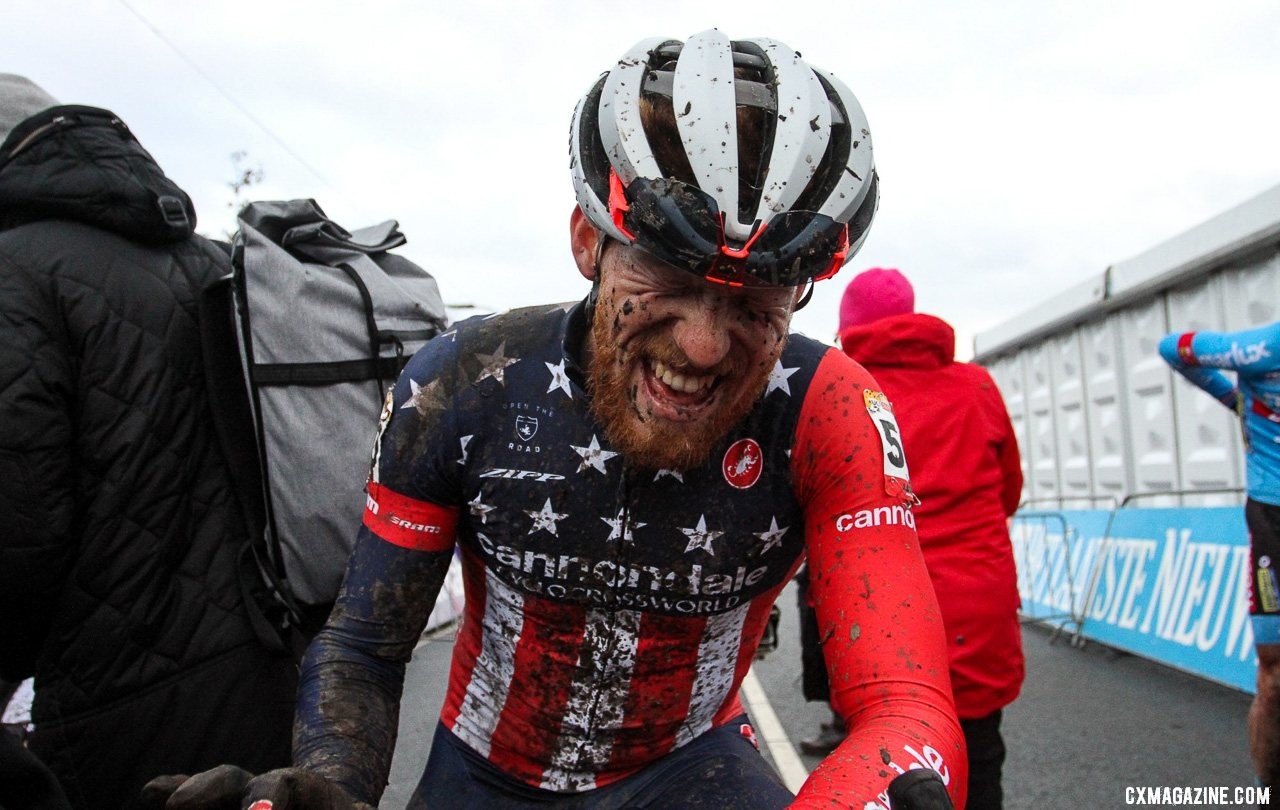 Injuries were an unavoidable part of last cyclocross season, 2019 Hoogerheide UCI Cyclocross World Cup. © B. Hazen / Cyclocross Magazine