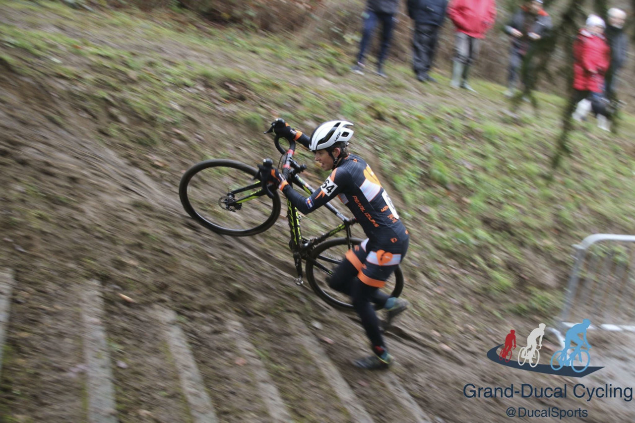 Coogan Cisek got some experience racing outside Belgium over the holidays. Corey Coogan Cisek Rider Diary © Grand Ducal Cycling Photography