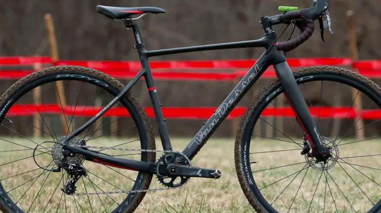 Holly LaVesser's Masters 35-39 title-winning Van Dessel Full Tilt Boogie. 2018 Cyclocross National Championships, Louisville, KY. © A. Yee / Cyclocross Magazine