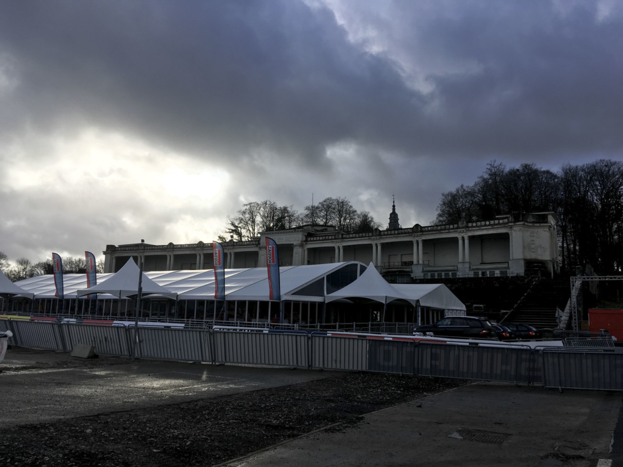 Zolder and the other Kerstperiode races had a different feel from the usual Belgian 'cross circuit. Corey Coogan Cisek Rider Diary © C. Coogan Cisek