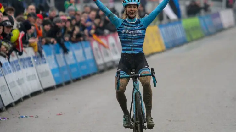 Jolanda Neff starts 2019 off with a bang at GP Sven Nys in Baal. © B. Hazen / Cyclocross Magazine