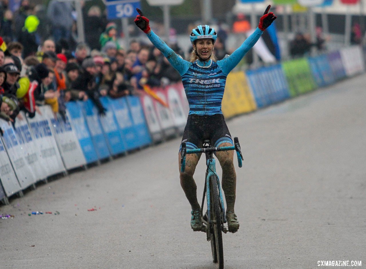 Jolanda Neff starts 2019 off with a bang at GP Sven Nys in Baal. © B. Hazen / Cyclocross Magazine