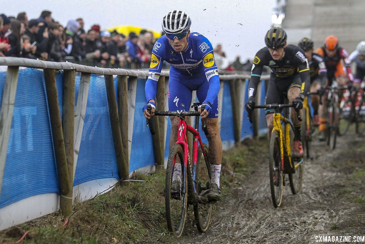 Zdenek Stybar did a few cyclocross races during Kerstperiode. 2019 GP Sven Nys, Baal. © B. Hazen / Cyclocross Magazine