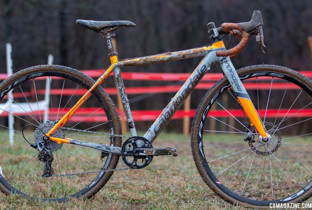 George Frazier's Junior Men 11-12 winning bike. 2018 Cyclocross National Championships V2. Louisville, KY. © Cyclocross Magazine