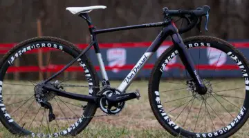 Laura Van Gilder's Van Dessel Full Tilt Boggie. 2018 Cyclocross National Championships, Louisville, KY. © A. Yee / Cyclocross Magazine