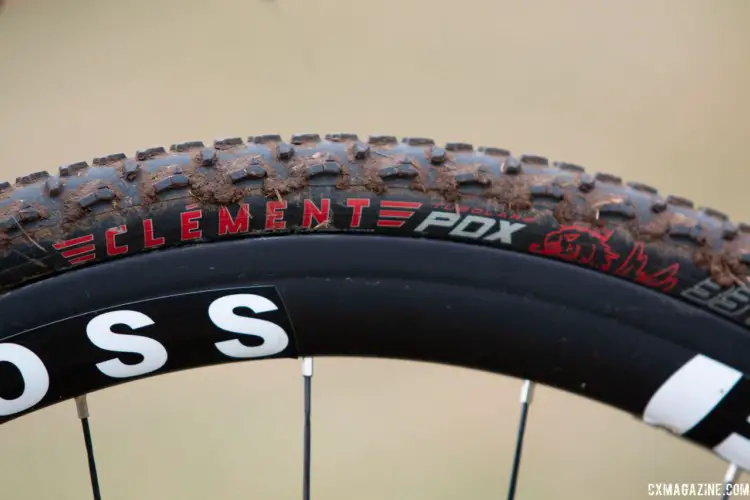 Mol nonwithstanding, Van Gilder uses the PDX exclusively. Laura Van Gilder's Van Dessel Full Tilt Boggie. 2018 Cyclocross National Championships, Louisville, KY. © A. Yee / Cyclocross Magazine