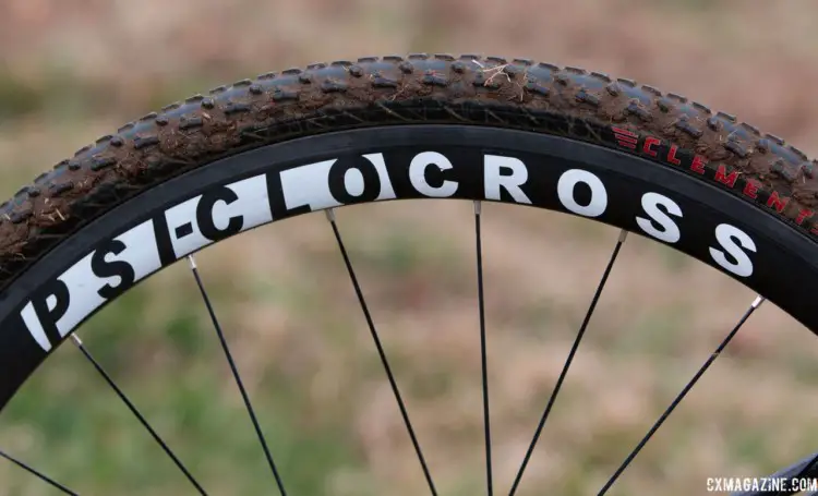 Van Gilder raced handbuilt wheels from U.S. builder Psimet. Laura Van Gilder's Van Dessel Full Tilt Boggie. 2018 Cyclocross National Championships, Louisville, KY. © A. Yee / Cyclocross Magazine