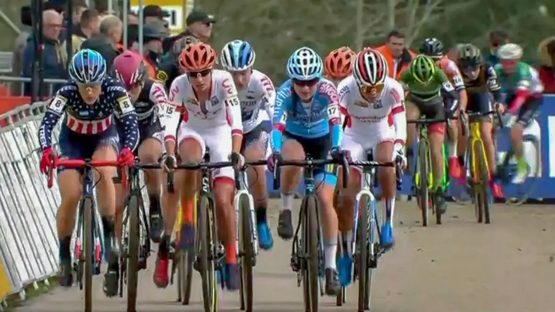 2019 UCI Cyclocross World Cup Pont-Château, Elite Women