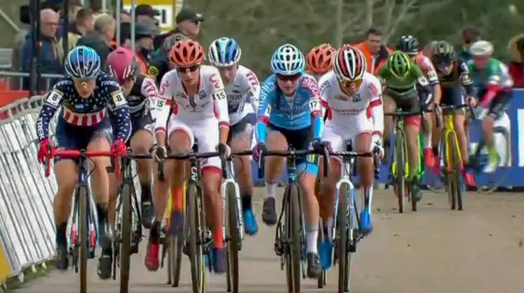 2019 UCI Cyclocross World Cup Pont-Château, Elite Women