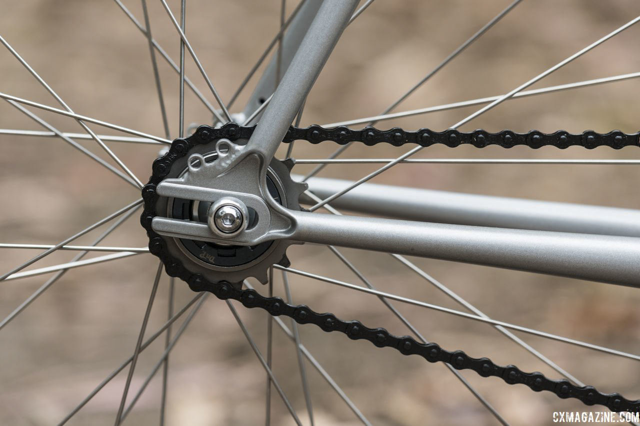 Our bike came with a 19t freewheel. Wabi Thunder Steel Singlespeed Bike. © C. Lee / Cyclocross Magazine