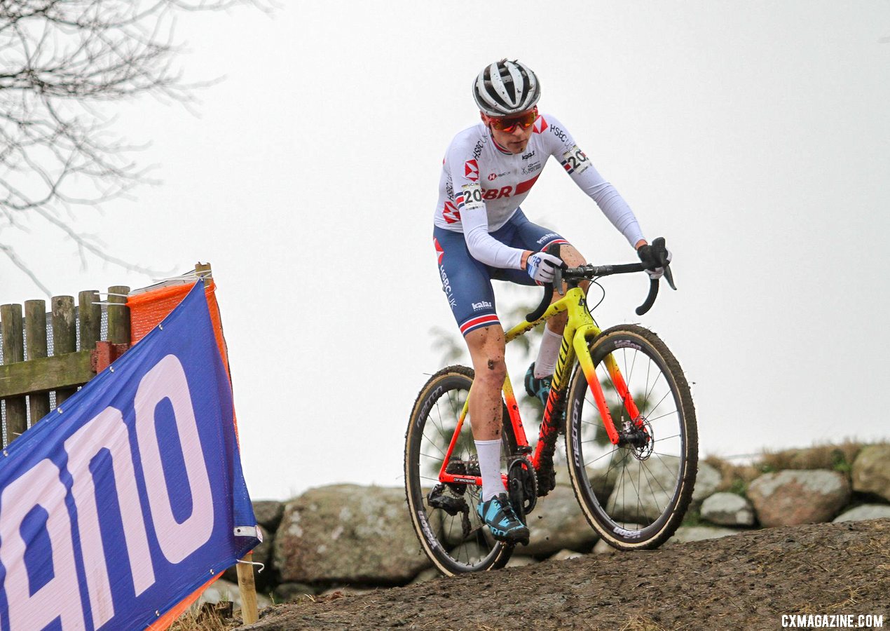 Pidcock got redemption for his disappointing ride last year at Worlds. U23 Men, 2019 Cyclocross World Championships, Bogense, Denmark. © Cyclocross Magazine