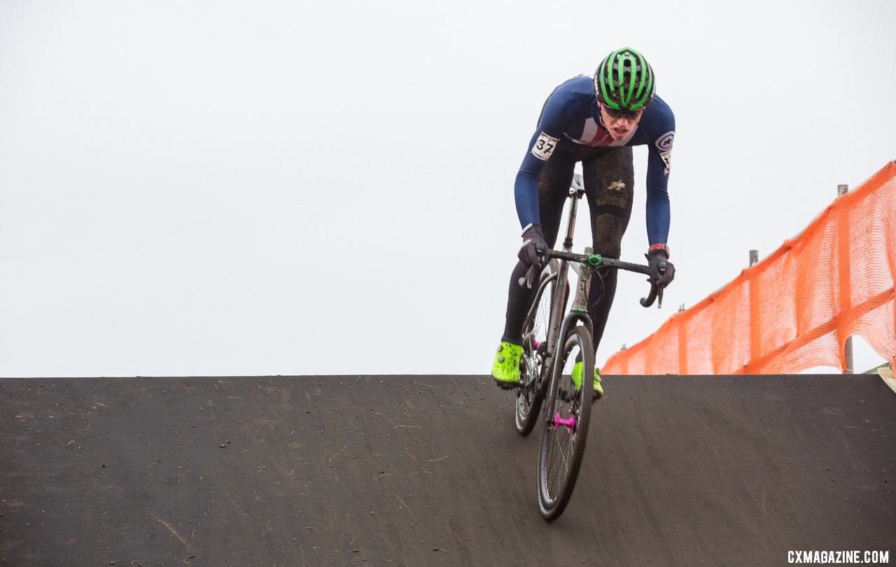 Brannan Fix. Team USA U23 Men. 2019 Cyclocross World Championships, Bogense, Denmark. © K. Keeler / Cyclocross Magazine