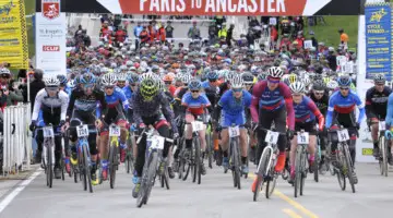 It's going to be a star-studded start line at the 2019 Paris to Ancaster Gravel race. photo: Greening Media