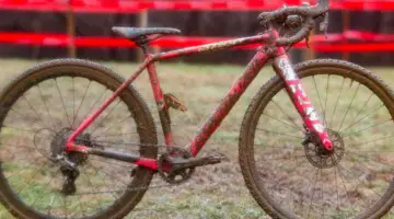 Eire Chen's Specialized Crux. Junior Women 11-12. 2018 Cyclocross National Championships, Louisville, KY. © A. Yee / Cyclocross Magazine