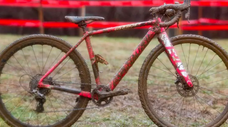 Eire Chen's Specialized Crux. Junior Women 11-12. 2018 Cyclocross National Championships, Louisville, KY. © A. Yee / Cyclocross Magazine