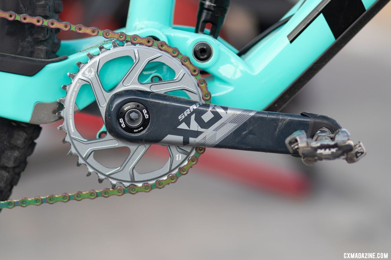 SRAM RED eTAP AXS and Eagle AXS unveiled. © A. Yee / Cyclocross Magazine