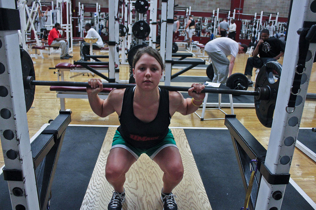 Weight lifting is beneficial for all athletes. photo: Em Bhoo, used under a Creative Commons license