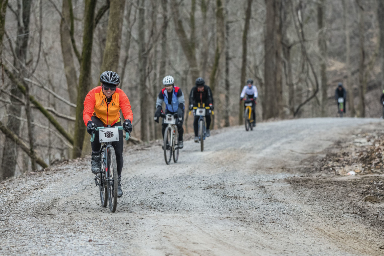 The Dirty South Roubaix featued plenty of hills and some late-winter scenery. photo: Marcus Janzow
