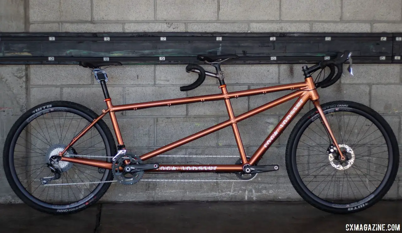 Rock Lobster's gravel tandem. 2019 NAHBS Sacramento. © A. Yee / Cyclocross Magazine