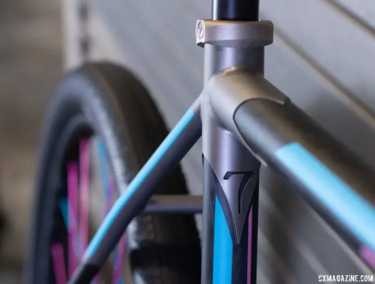 Lucky Seven in Sacramento. 2019 NAHBS judges' Best Gravel Bike: Seven Cycles' Evergreen Pro SL. Sacramento. © A. Yee / Cyclocross Magazine