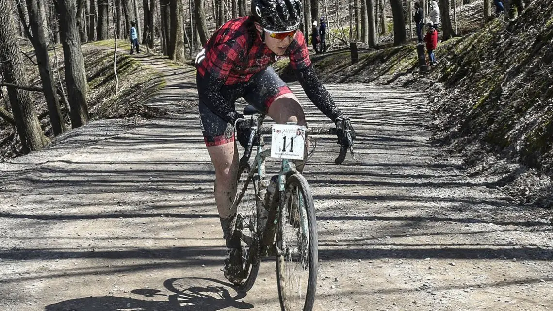 Jenn Jackson took the Women's win. 2019 Paris to Ancaster. © Rob Jones