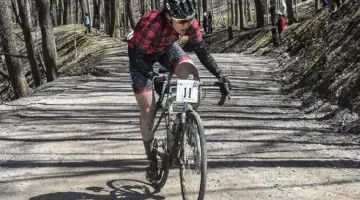 Jenn Jackson took the Women's win. 2019 Paris to Ancaster. © Rob Jones