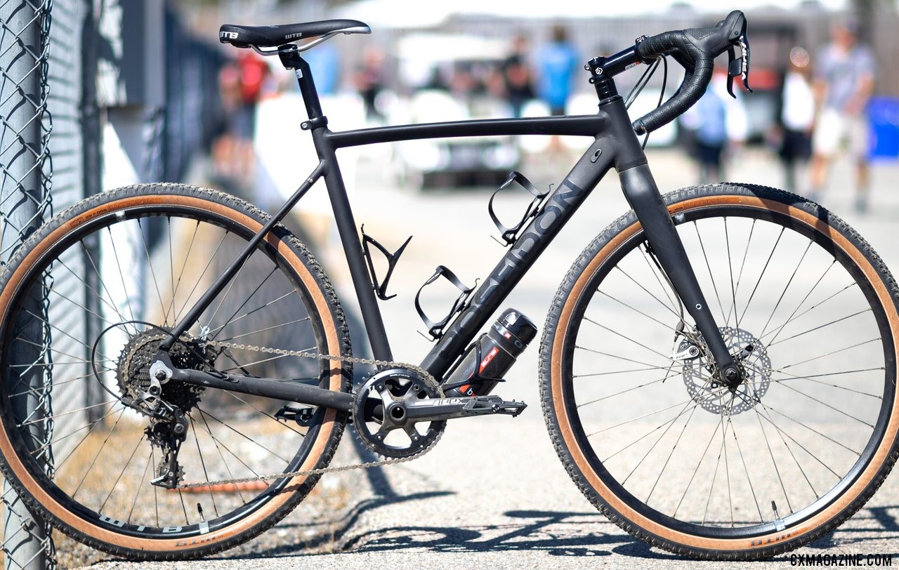 The Limited Edition SRAM Apex 1x11 Poseidon X retails for just $1399 and is ready for adventure with WTB tubeless wheels and tires and wide-range gearing. 2019 Sea Otter Classic. © A. Yee / Cyclocross Magazine