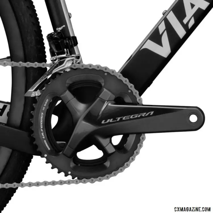 The G1 Ultegra is the mid-level build. Viathon G1 Gravel Bike Launch