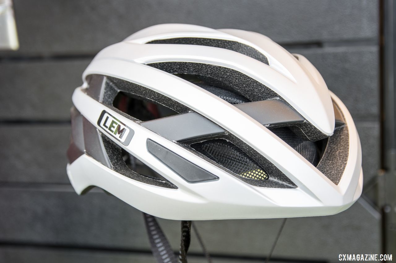 The Tailwind is a hybrid aero/road helmet. LEM Helmets, 2019 Sea Otter Classic. © C. Lee / Cyclocross Magazine