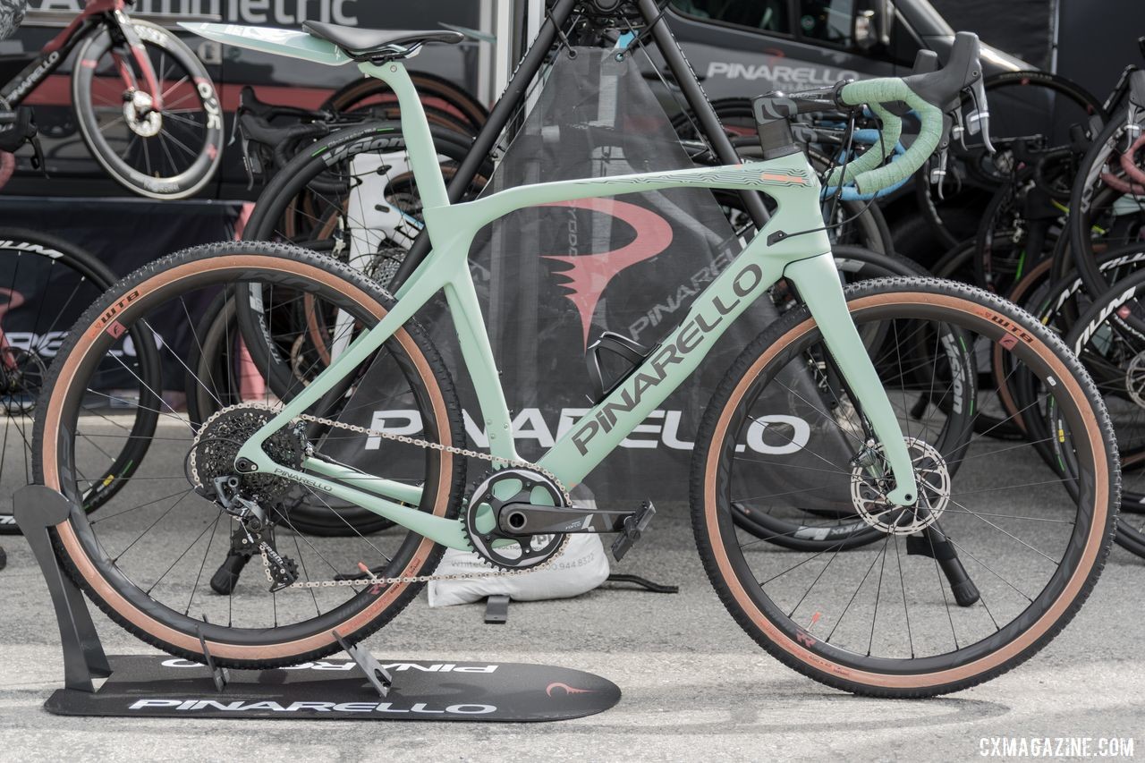 Pinarello Grevil Gravel Bike, 2019 Sea Otter Classic. © C. Lee / Cyclocross Magazine