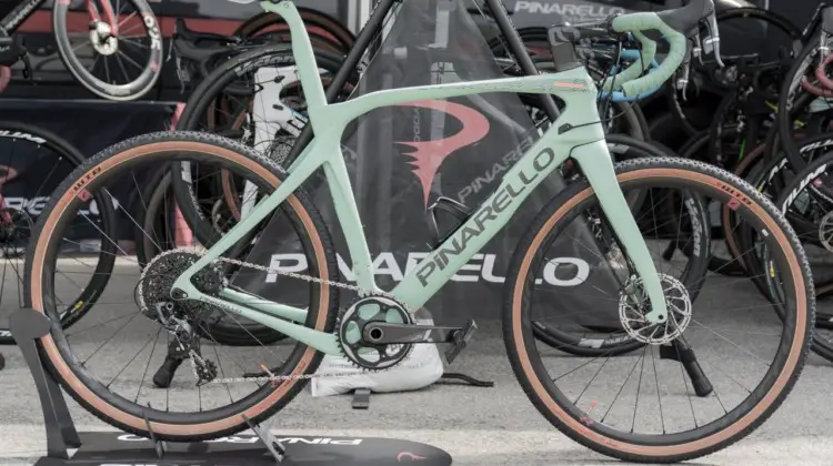 Pinarello Grevil Gravel Bike, 2019 Sea Otter Classic. © C. Lee / Cyclocross Magazine